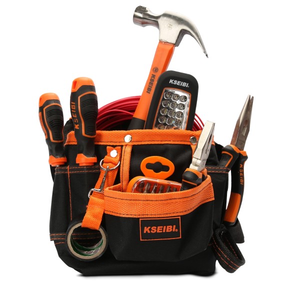 High-Quality Electrician's Tool Pouch for Convenient Storage | KSEIBI