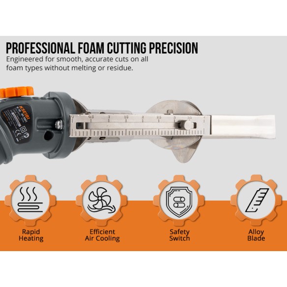 High-Quality Electric Hot Knife for Precision Cutting | KSEIBI