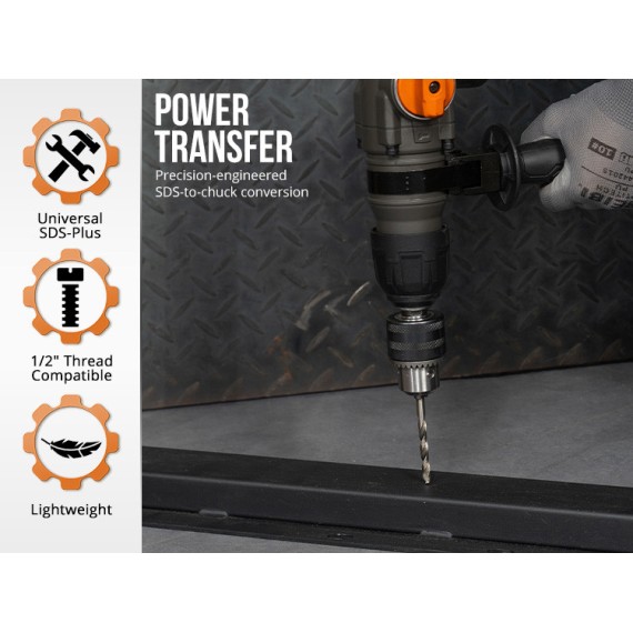 سه‌نظام دریل با آچار و تبدیل 1.5–13 میلی‌متر (1/2–20) | KSEIBI