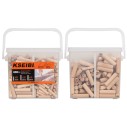 Complete Dowel Pins Kit for Woodworking and Carpentry Projects | KSEIBI