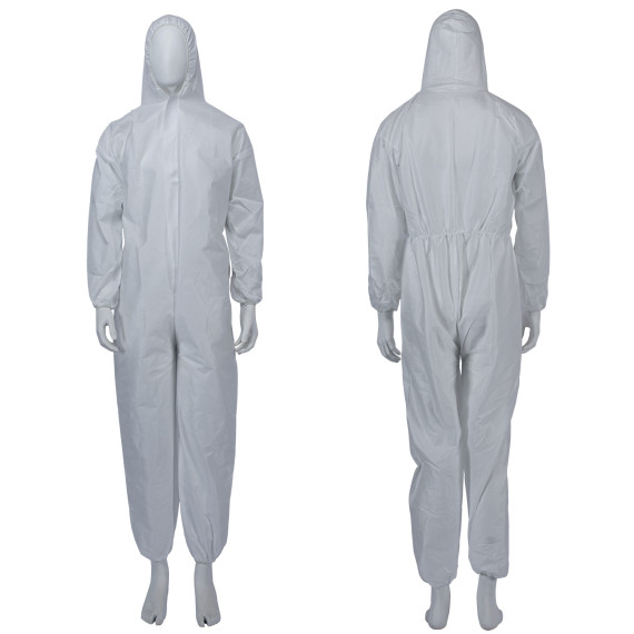 Protective Disposable Coverall Hooded Paint Suit for Safety and Comfort | KSEIBI