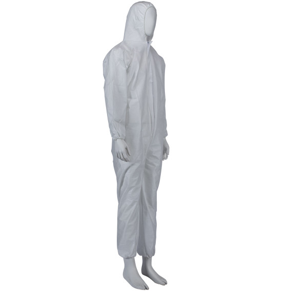 Protective Disposable Coverall Hooded Paint Suit for Safety and Comfort | KSEIBI