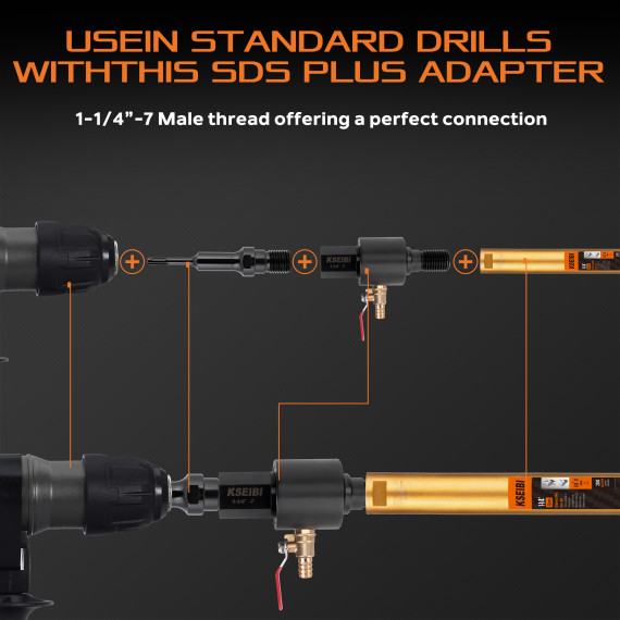 高性能金刚石开孔器接杆 | KSEIBI