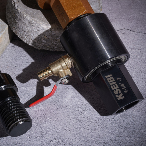 آداپتور چرخشی آب ابزار حفاری هسته‌ای الماسی تر ۱-۱/۴-۷ | KSEIBI