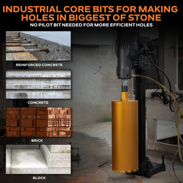 Купить алмазную коронку для мокрого сверления онлайн | KSEIBI