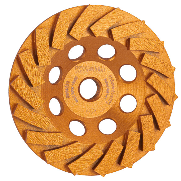 خرید سنگ دیسکی الماسه توربو با فلنج 7"x 5/8"-11 | KSEIBI