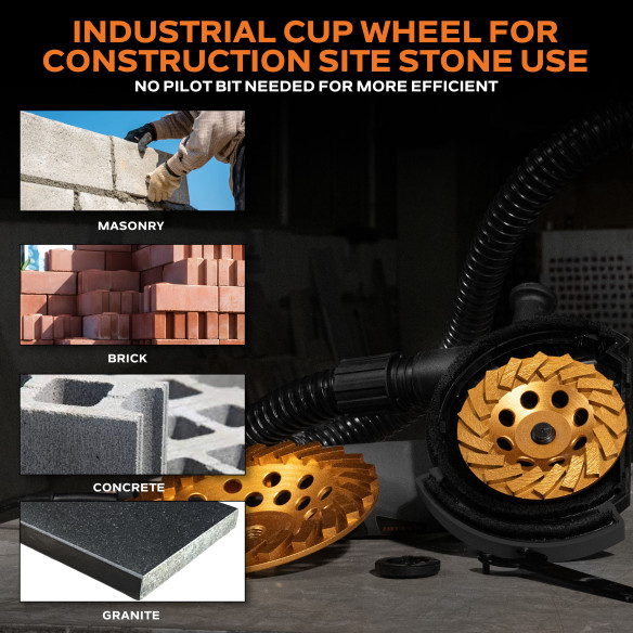 High-Quality Diamond Cup Wheel for Turbo / W Flange | KSEIBI