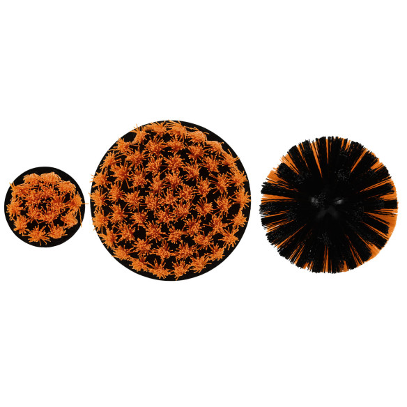 قلم‌مو تمیزکاری مته شش‌گوش 1/4 اینچ – مجموعه 3 عددی | KSEIBI