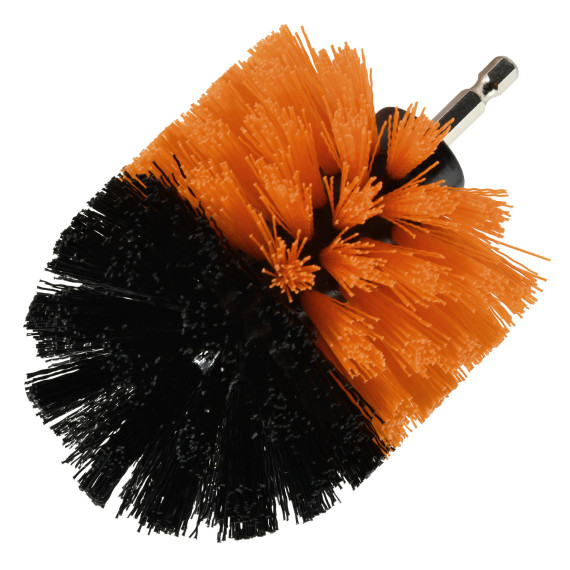 Drill Cleaning Brush 1/4" Hex Shank 3-Piece Set | KSEIBI