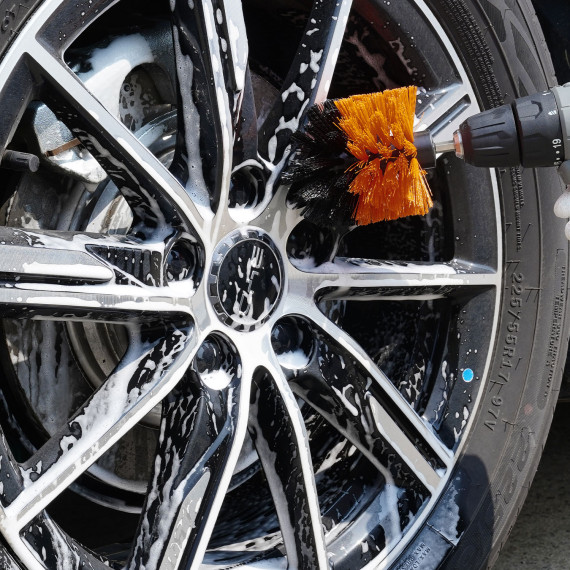 1/4英寸六角柄电钻清洁刷套装（3支）—除锈去污多功能刷头 | KSEIBI