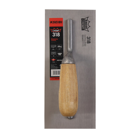 Premium Crown Plastering Trowel for Wood Smoothing Projects | KSEIBI