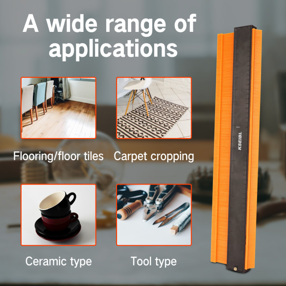 Accurate Contour Gauge for Precise Measurements | KSEIBI
