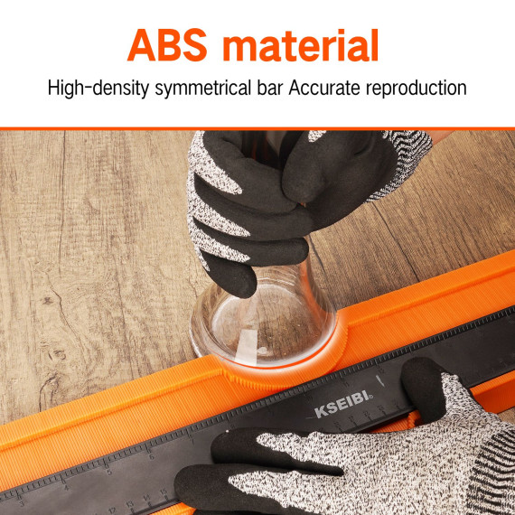 Accurate Contour Gauge for Precise Measurements | KSEIBI