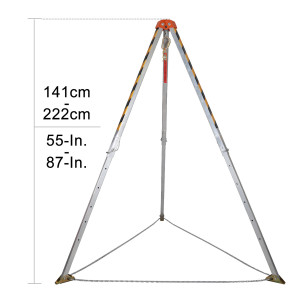 Explore Our Durable Confined Space Tripod for Safe Working Environments | KSEIBI 2