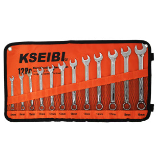 Combination Wrench Set 12-Pc/Cloth Bag