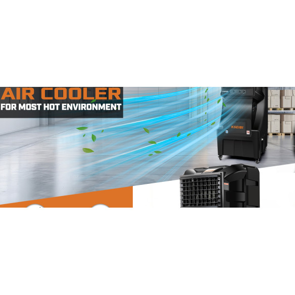 KAC 35-70M Air Cooler, 70L Capacity, 350W Evaporative Cooling | KSEIBI