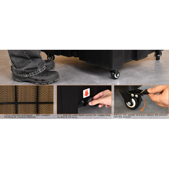 کولر آبی ۷۰ لیتری ۳۵۰ وات مدل KAC 35-70 M | KSEIBI