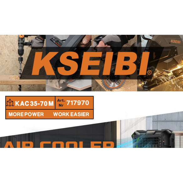 KAC 35-70 M 蒸发式冷风机 70L 350W 工业商用大空间节能降温 | KSEIBI
