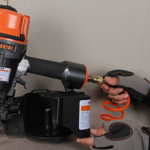 Professional Grade Coil Roofing Nailer 80mm for Precision Roofing Jobs | KSEIBI