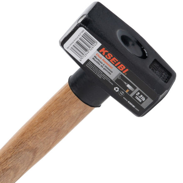 مطرقة حديد بيد خشب للأعمال اليدوية والتصليحات | KSEIBI