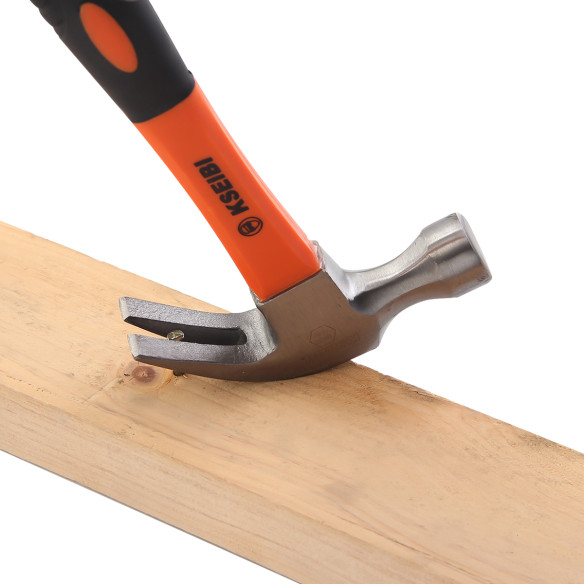 Professional Grade Claw Hammer Curved Grip for Precision Work | KSEIBI