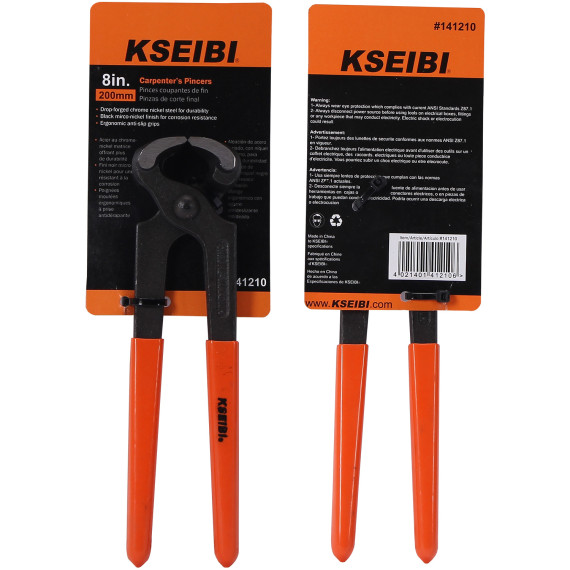 High-Quality Carpenter's Pincer/PVC for Precision Work | KSEIBI