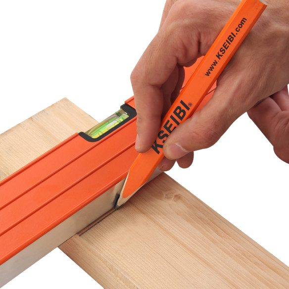 Professional Carpenter's Pencil Set for Precision Marking | KSEIBI