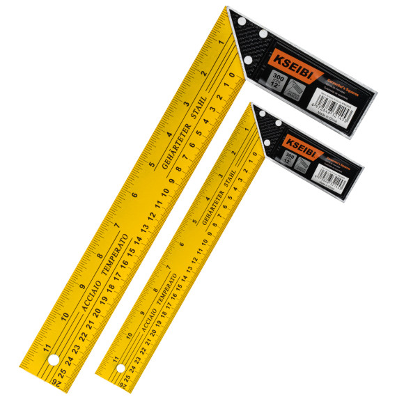Professional Carpenter Framing Square - Precision Tool for Woodworking | KSEIBI