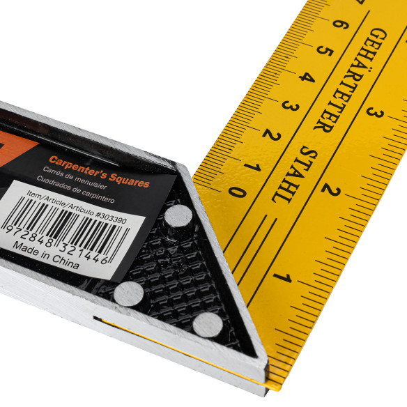 Professional Carpenter Framing Square - Precision Tool for Woodworking | KSEIBI