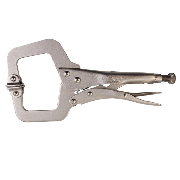 High-Quality C-Clamp Locking Plier for Secure Gripping | KSEIBI