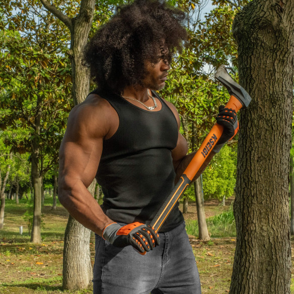 تبر با دسته فایبرگلاس بزرگ | KSEIBI