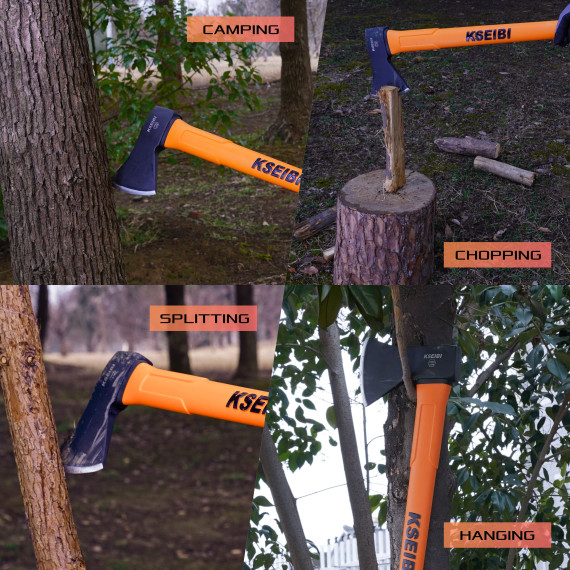 تبر با دسته فایبرگلاس بزرگ | KSEIBI