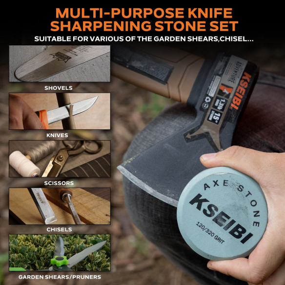 طقم حجر سن للفأس - جودة عالية وأداء متين | KSEIBI