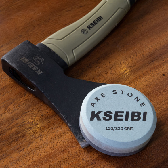 Premium Axe Sharpening Stone Kit for Precision Blade Maintenance | KSEIBI
