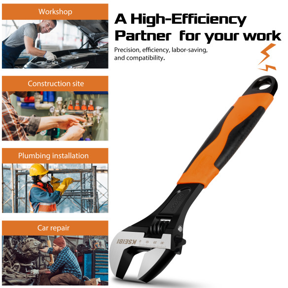 High-Quality Adjustable Wrench for Professionals | KSEIBI