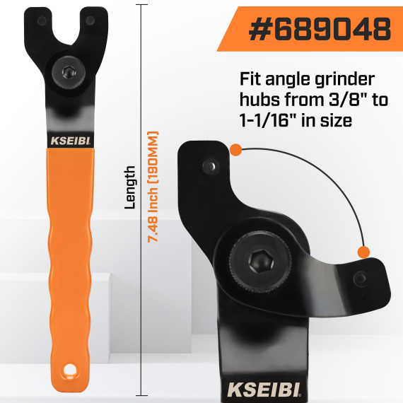 High-Quality Adjustable Pin Wrench for Easy and Precise Fastening | KSEIBI