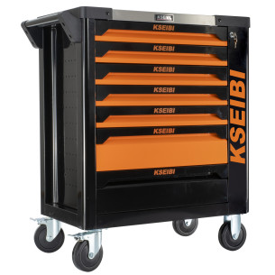 7-Drawer Heavy-Duty Rolling Tool Cabinet