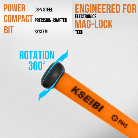 High-Quality Precision Screwdriver Set for DIY Projects and Repairs | KSEIBI