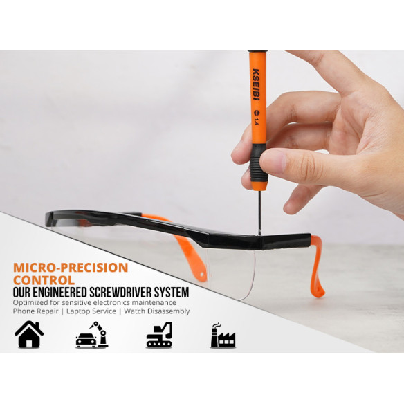 High-Quality Precision Screwdriver Set for DIY Projects and Repairs | KSEIBI