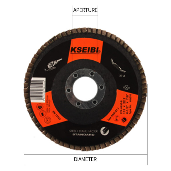 High-Quality Flap Discs for Metal Grinding and Polishing | KSEIBI