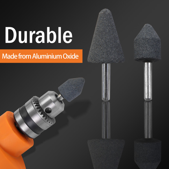 أفضل طقم أحجار تجليخ (10 قطع) بمقاس 1/4"–1/8" للحرفيين والمحترفين | KSEIBI