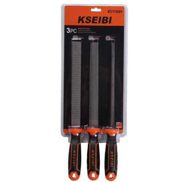 Premium Quality Rasp File Set for Smooth Woodworking | KSEIBI