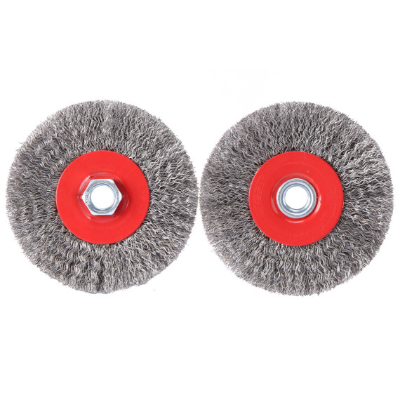 High-Quality Crimped Wire Wheel for Stainless Steel Polishing | KSEIBI