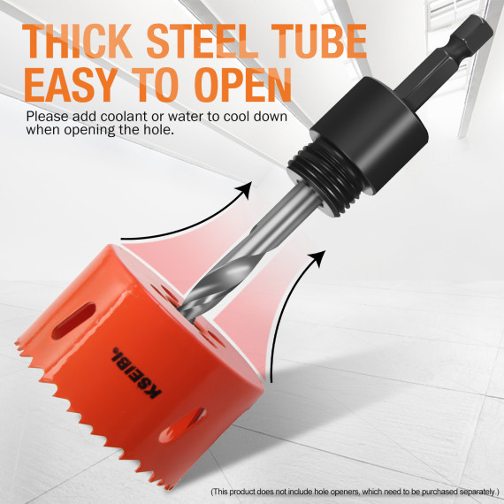 Адаптер для корончатого сверла: быстрое крепление и удобство использования | KSEIBI