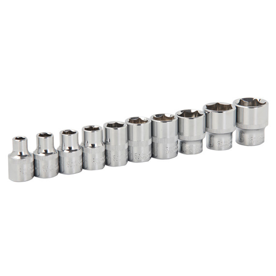 High-Quality Hexagon Socket 3/8" Metric Socket Set for Precision Work | KSEIBI