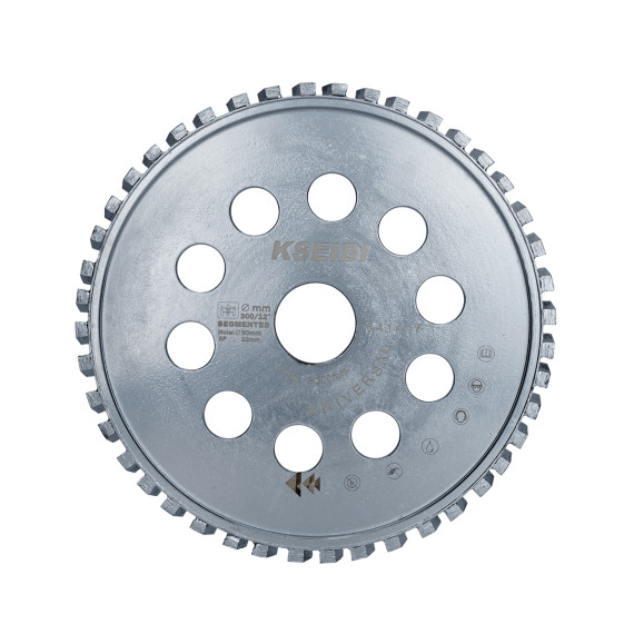 High-Quality Diagonal Teeth Granite Machine Diamond Blade | KSEIBI