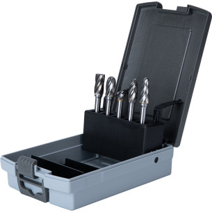 铝用铣刀套装 / 塑料盒 5件
