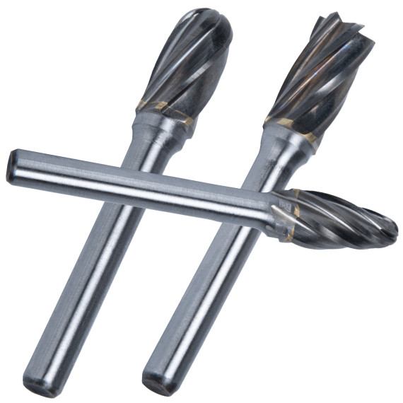 Лучший набор борфрез для алюминия в пластиковом кейсе | KSEIBI