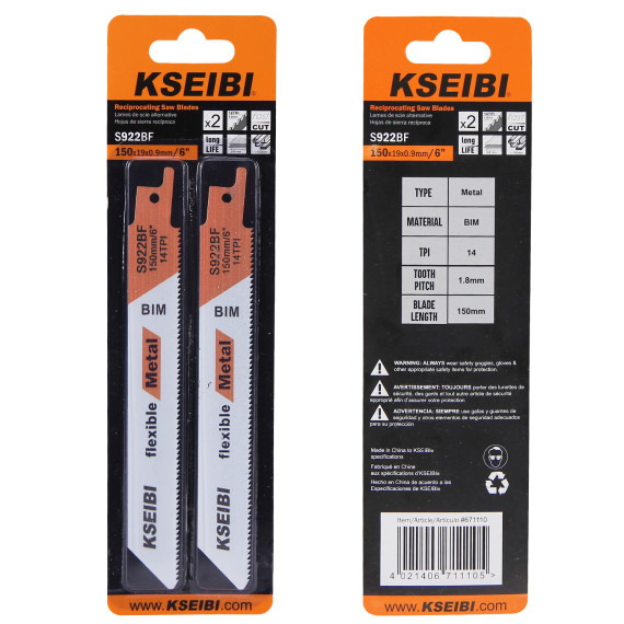 High-Quality Reciprocating Saw Blades for Metal Cutting | KSEIBI