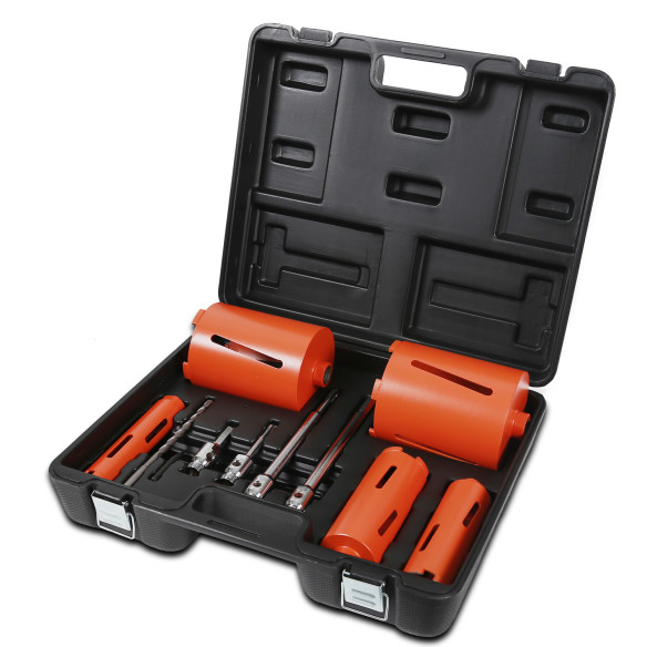 High-Quality Diamond Core Drill Bits Set for Precision Drilling Projects | KSEIBI